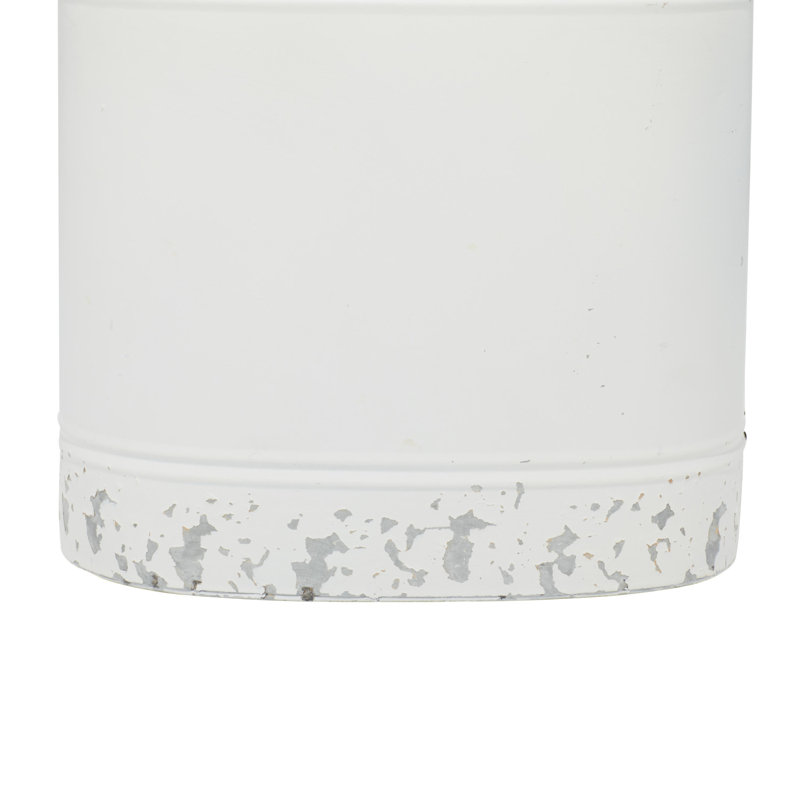 Pot en métal Premo, Blanc