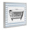 Ornate Vintage Tub on Stripes Framed Giclee, design by Lettered and Lined