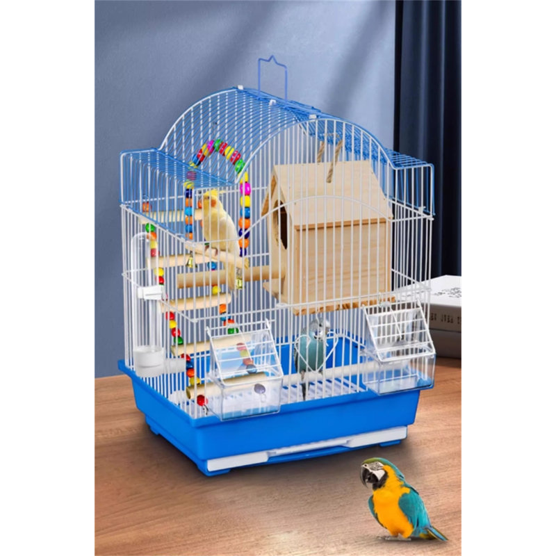 Cage à oiseaux Garl, H 19 po x l 14 po x P 11 po