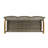 Hampton Wood + Wicker 3 Seater-1785782866