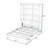 Murphy Bed Cabinet with Built-In Shelves & Hydraulic Lift-106950507-106950509