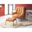 Fauteuil d'appoint et repose-pieds Sandstone-458931436