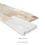 Carrelage mural en pierre naturelle à panneau divisé 6 po x 24 po Stonecrest-92477910