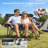 Double Camping Chair, 59" Oversized Folding Camping Loveseat With Thick Padded Cushion, Wine Glass Holder & Cooler Pockets, Portable Outdoor Camping Sofa-144819921