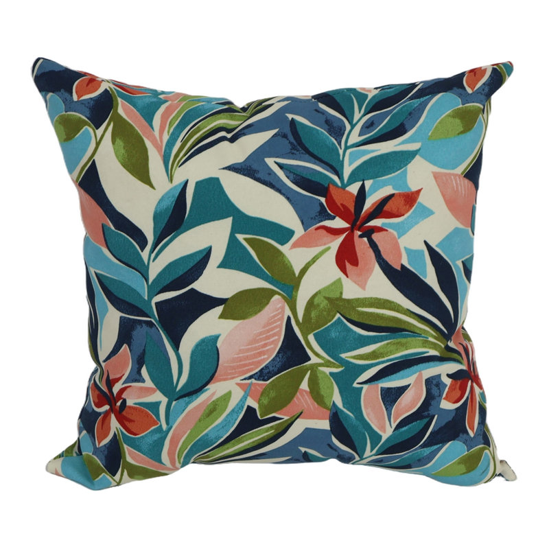 Blazing Needles Indoor/Outdoor Throw Pillow, Somap Multi