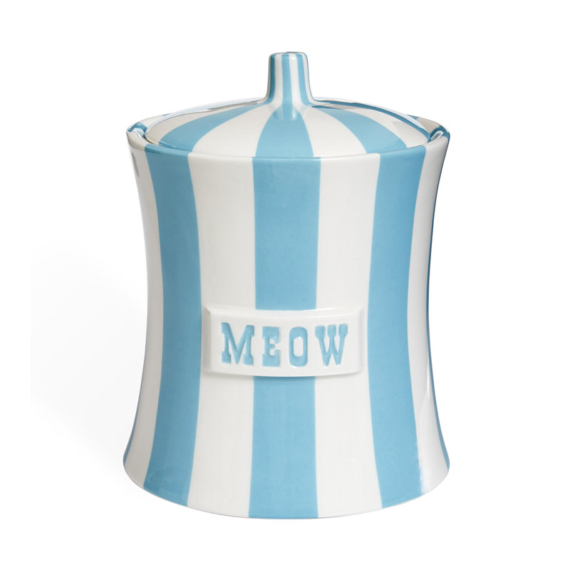 Vice Canister - Meow, Light Blue/White