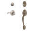 Plymouth Handleset with Deadbolt and Accent Door Lever and Rosette-40779643-40779657