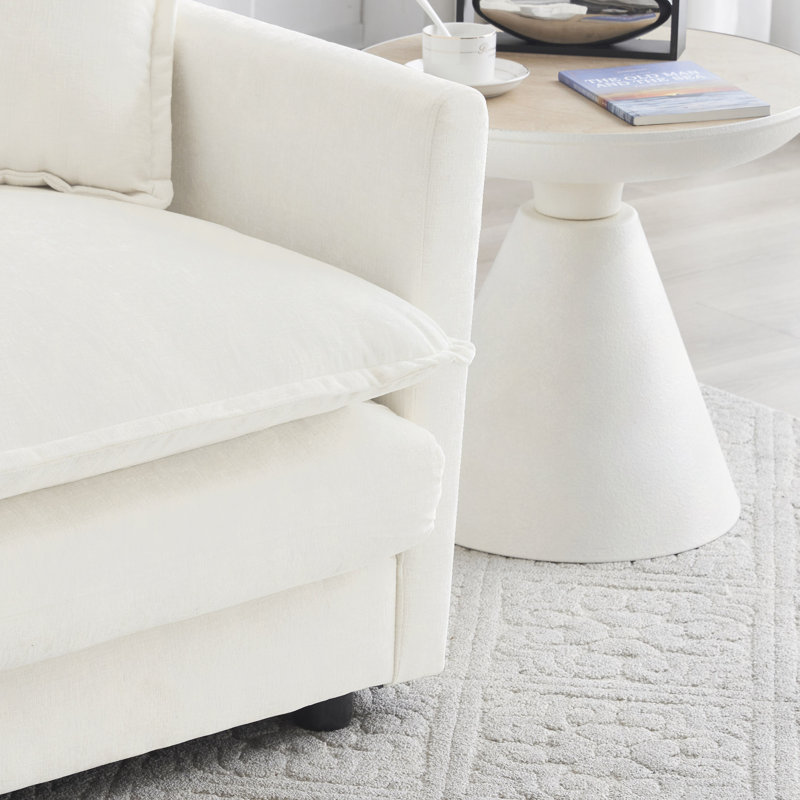 Canapé modulaire Free Combination, canapé modulaire 4 places, tissu chenille confortable
