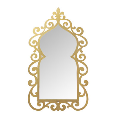 Roane Metal Arch Wall Mirror