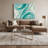 Gradient Abstract 72 Blue Canvas Wall Art-2126046395