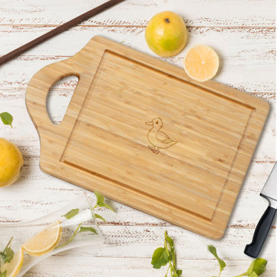 Duck - 1 Piece Bamboo Cutting Board