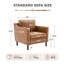 Barton 32" W Modern Soft Faux Leather Chair-1296212549