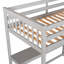 Lit mezzanine simple avec tablettes de rangement et bureau sous le lit-1257578783-1257578776