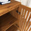 Buffet 31,5 "en bois de style campagnard avec tablette réglable