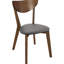 2 bureaux en noyer - Espace de travail moderne de style Mid-Century