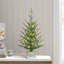 Sapin de Noël illuminé en pot 2 pi