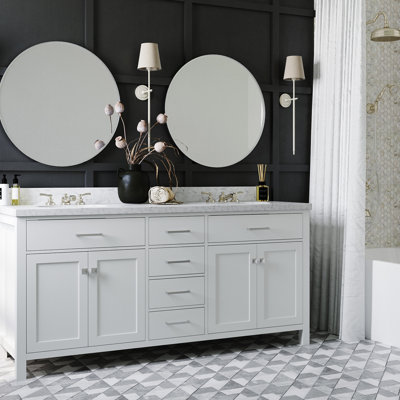 Ensemble de meuble-lavabo double 73 po Macnair