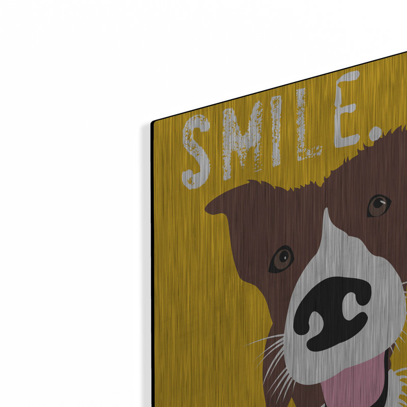 «Smile» par Ginger Oliphant, H 24 po x l 16 po
