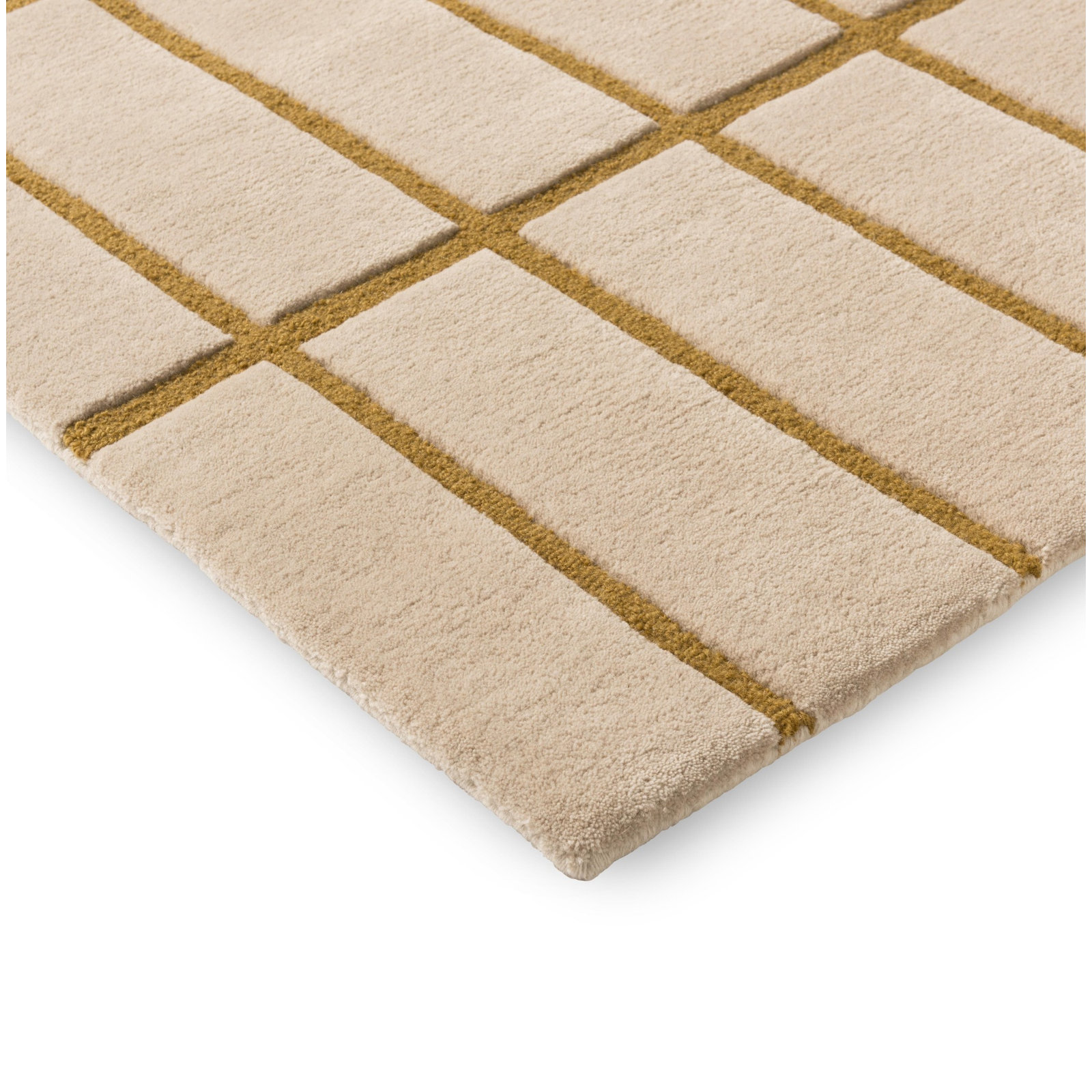 Tiiliskivi Hand-Tufted Geometric Rug, Rectangle 6'7" x 9'2"