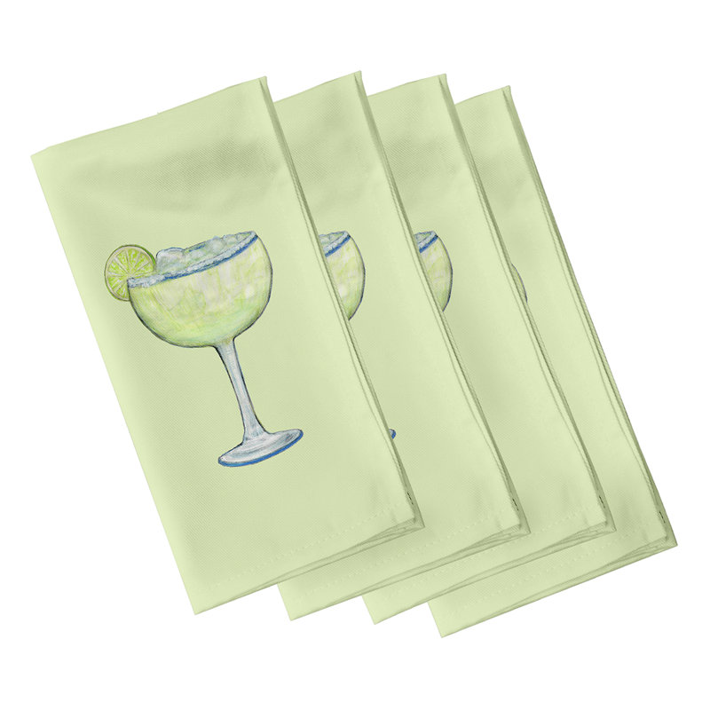 Ensemble de serviettes 4 pièces Josefien, Vert