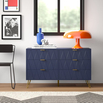 Commode 6 tiroirs 47,24 po Marable