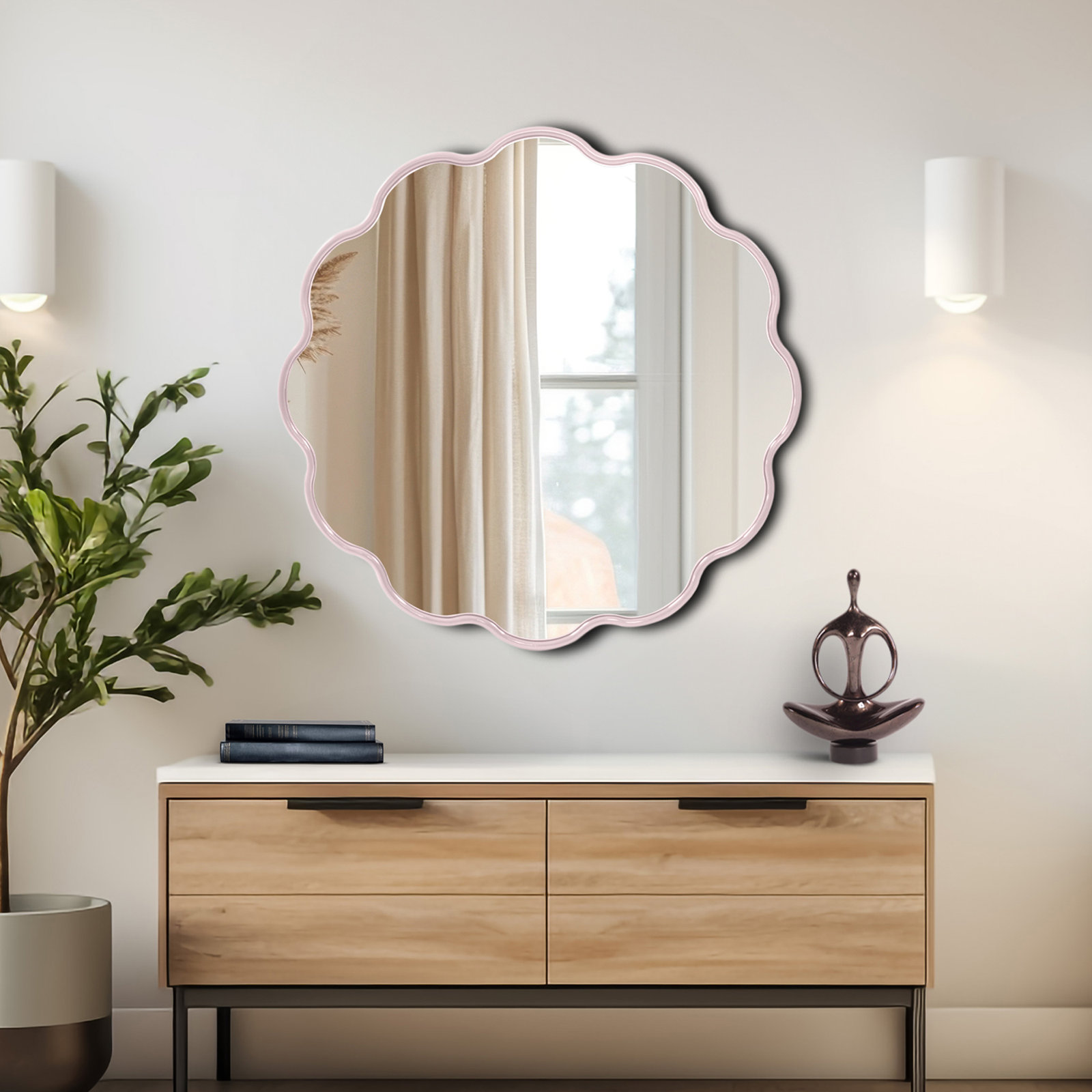 Anderson 34" Mirror, Lilac
