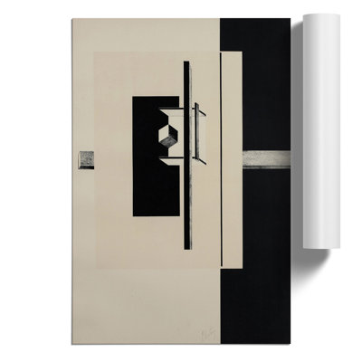 Composition Vol.15 by El Lissitzky - No Frame Print