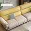 Coussin de canapé standard en cuir véritable kaki-2082822653