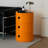 3 Tiers Round Storage Drawers Nightstand