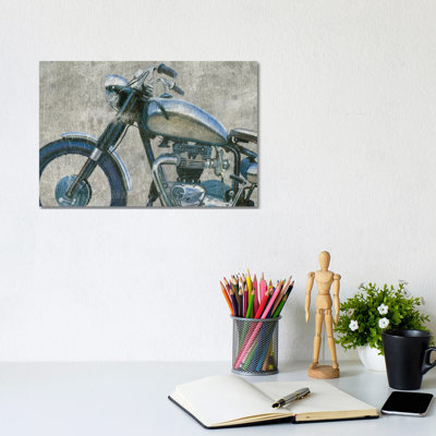 Lets Roll II Grunge Crop by James Wiens - 1 Piece Wrapped Canvas Wall Art