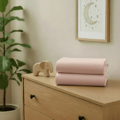 Greenguard Gold Certified Floral Cotton 2 - Piece Sheet Set