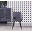 Yerres Modern Velvet Dining Chairs - Ergonomic Curved Back with Metal Legs - Armchair for Dining Room Kitchen Living Room-684277999-737887468