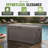 120 Gallons Water Resistant Lockable Deck Box-133215232