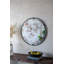D31.5X0.5 "Miroir rond Theodor avec design industriel et cadre en métal pour la décoration murale