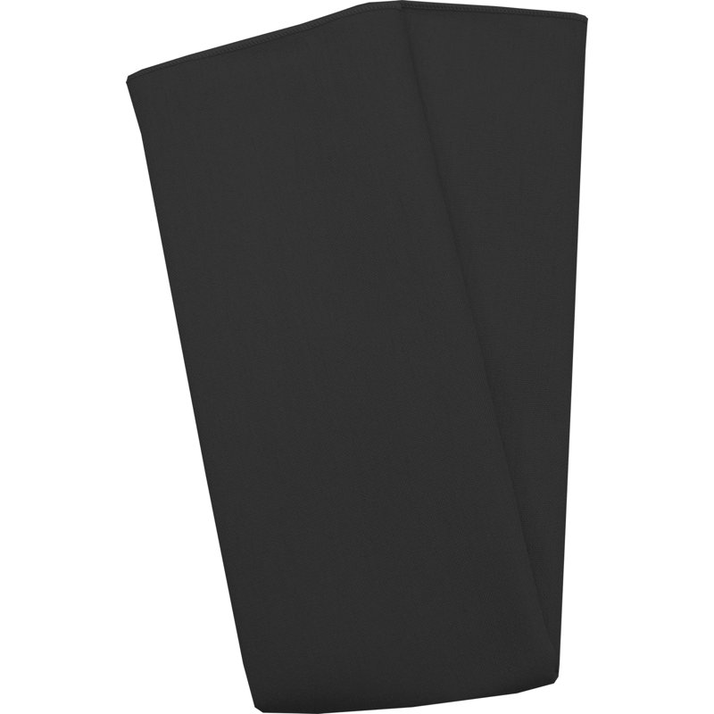Polyester Square Napkin, Black