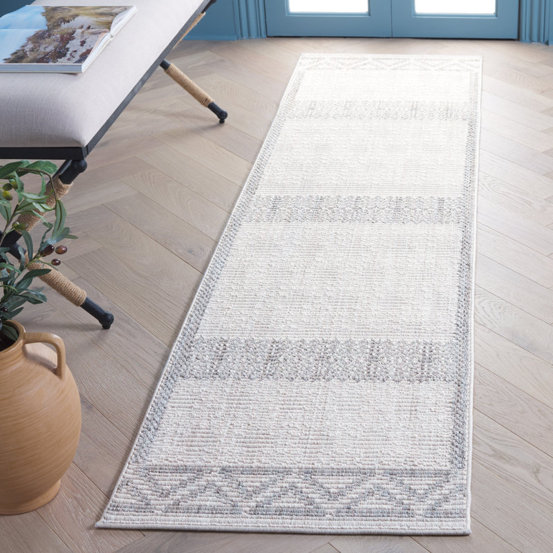 Tapis à chevrons performance performante MSR1908 Martha Stewart, Tapis de couloir 2 pi 2 po x 8 pi