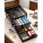 Coffee Pod Drawer for K-Cup and Nespresso Vertuo Pods, Two Tier Coffee Organizer with Sliding Drawer, Heavy Duty Metal Frame, Countertop Coffee Station Storage Rack