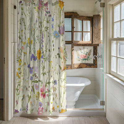 Spring Bud - Rideau de douche Premium