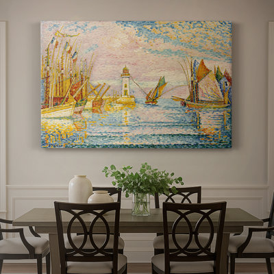 Le phare de Groix-Paul Signac-Toile tendue avec châssis-1925