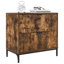 63.5cm W Manufactured Wood Bedside Table-1086627576