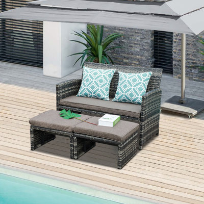 3 Piece Seating Group With Cushions by Winston Porter
