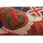 Adrien Oriental Handmade Tufted Wool Red/Beige/Blue Area Rug-1782419972