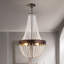 Lustre empire 4 lumières Bernhard