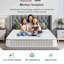 Novilla 25cm Cooling Memory Foam Pocket Sprung Mattress-94341985