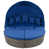 Coussin bleu / cadre gris est en rupture de stock