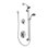 Moen M-Dura Posi-Temp Pressure Balancing Eco-Performance Shower and Handshower Trim, Valve Required