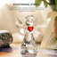 8.4cm Crystal Holiday Shaped Ornament