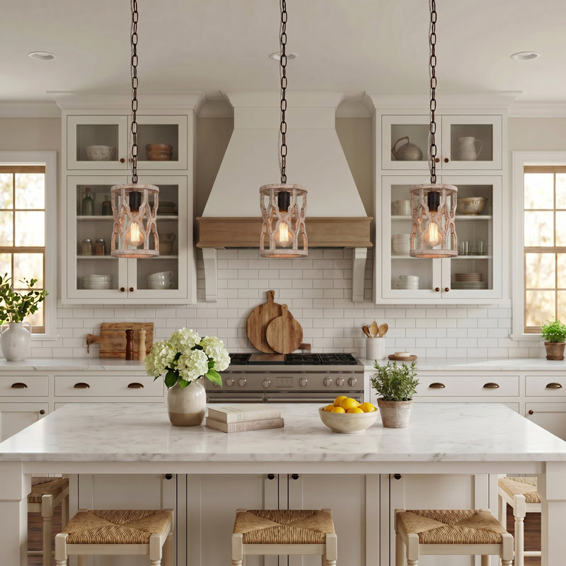 Aziz 3 - Light Classic / Traditional Chandelier, Brown