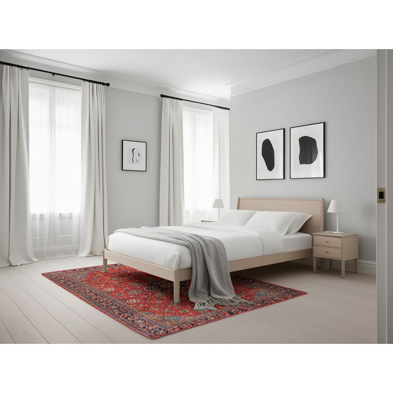 Edelgard Oriental Indoor Rug, Rectangle 5' x 7'