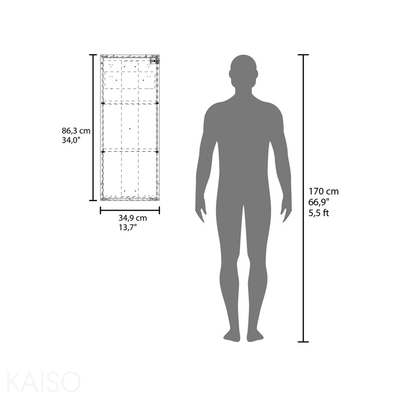 Armoire de table pliable de 42 po de largeur, bureau pliable, table de salle à manger pliable, armoire à repasser avec table escamotable et tablettes blanches